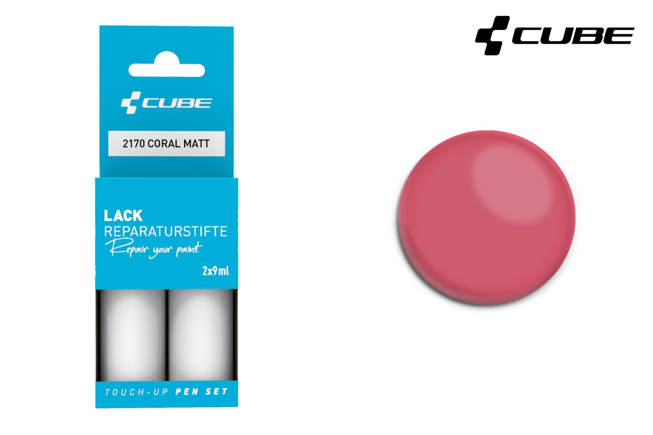 Cube Touch-Up Pen Lackreparaturstift Set 30ml / 49.83¤ / Liter matt coral
