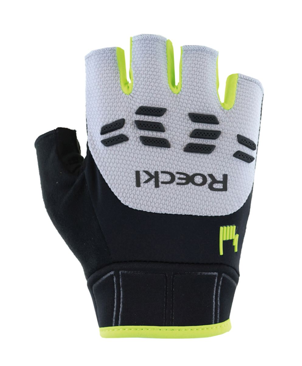 Roeckl Iseler 2 Fahrrad Handschuhe kurz weiß/gelb 2026
