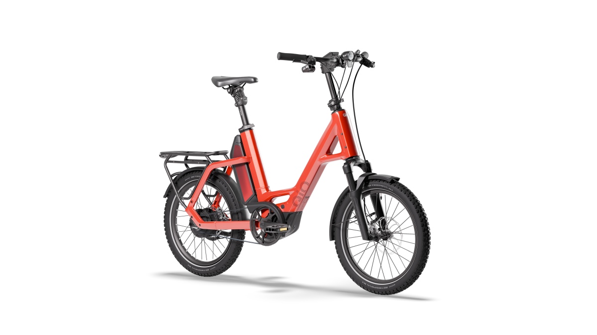 QIO Compact CXNINEx 3x3 20'' E-Bike Pedelec imola red 2026