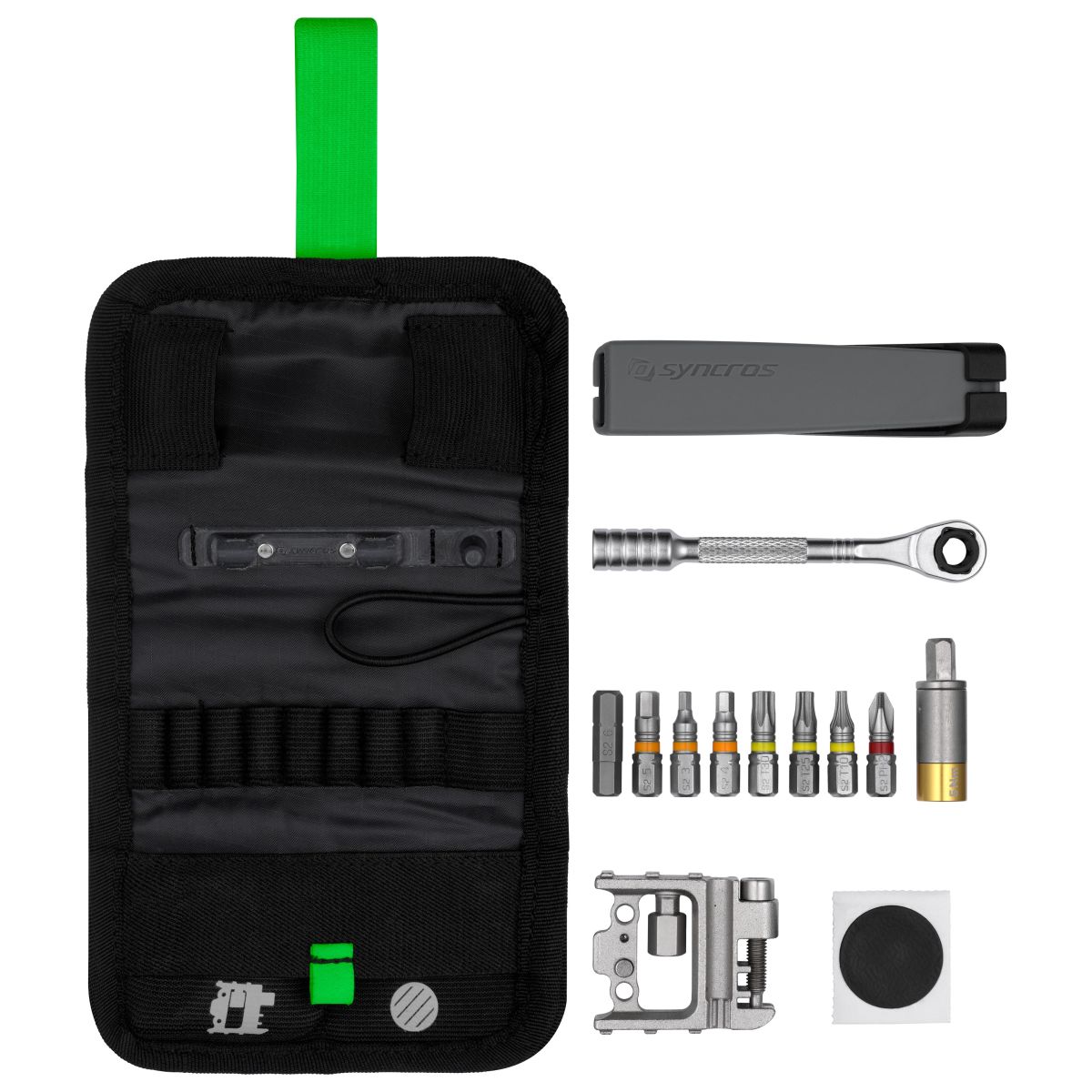 Syncros Guide Multi Tool Fahrrad Werkzeugtasche schwarz