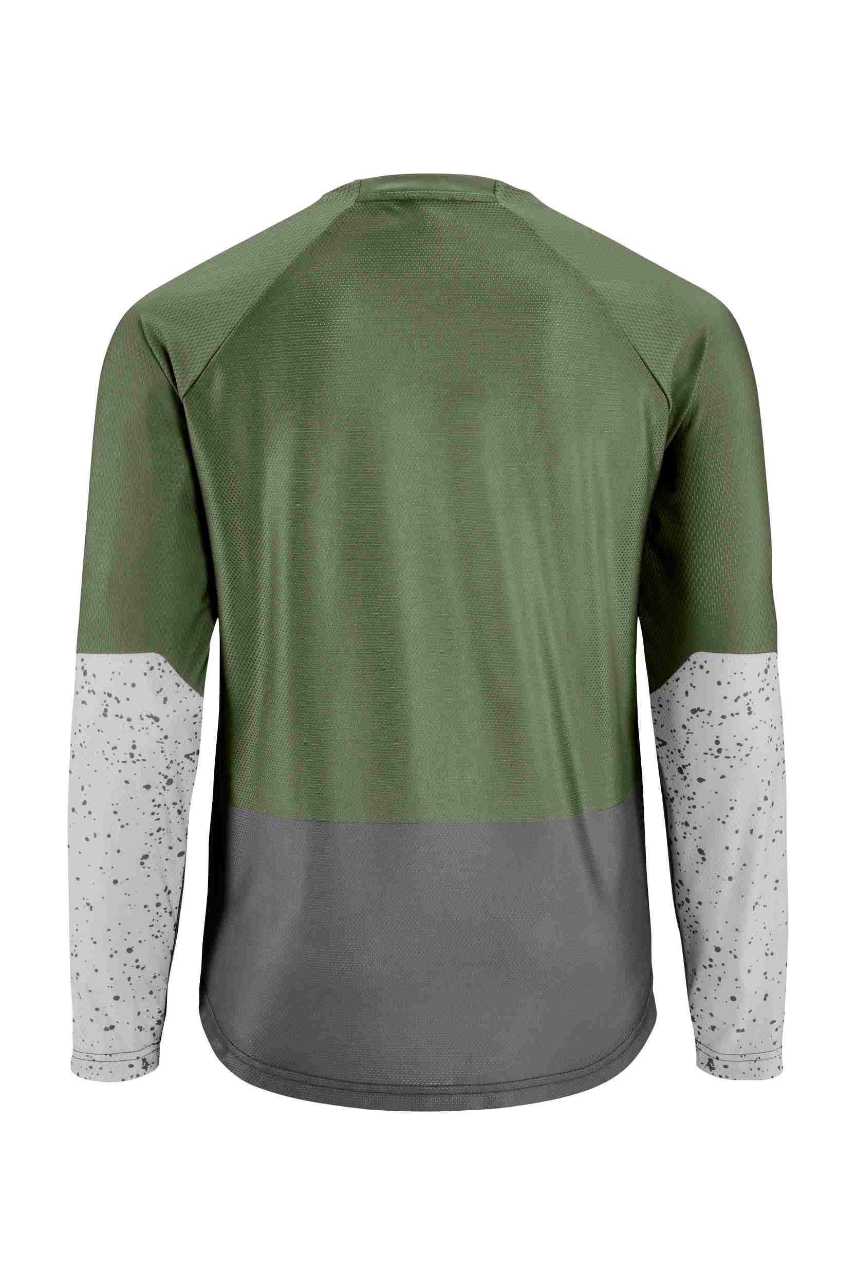 Cube Vertex TM Damen Fahrrad Trikot kurz olive grün / grau 2027