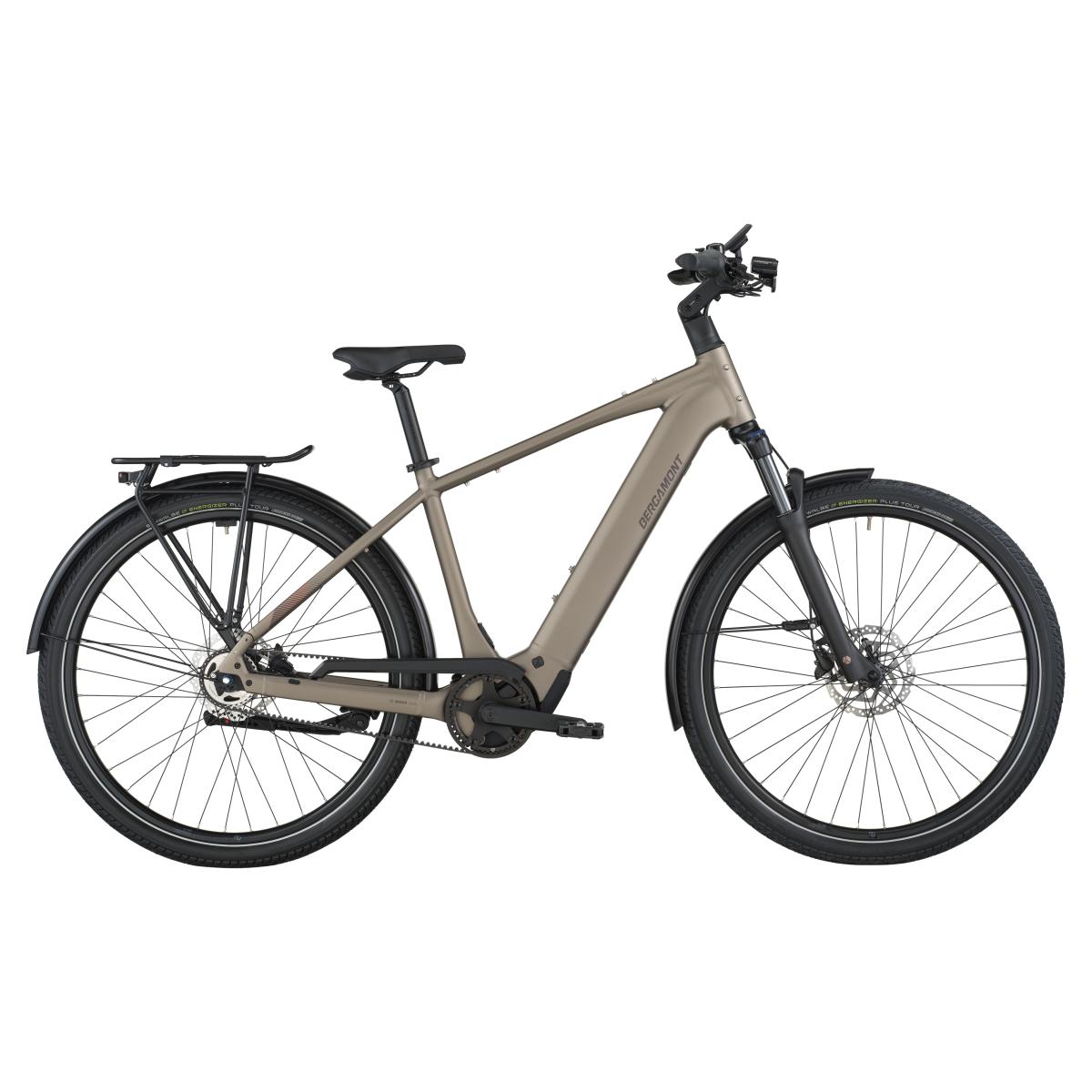 Bergamont E-Horizon Tour 20 Belt 28'' E-Bike Trekking Pedelec silberfarben 2026