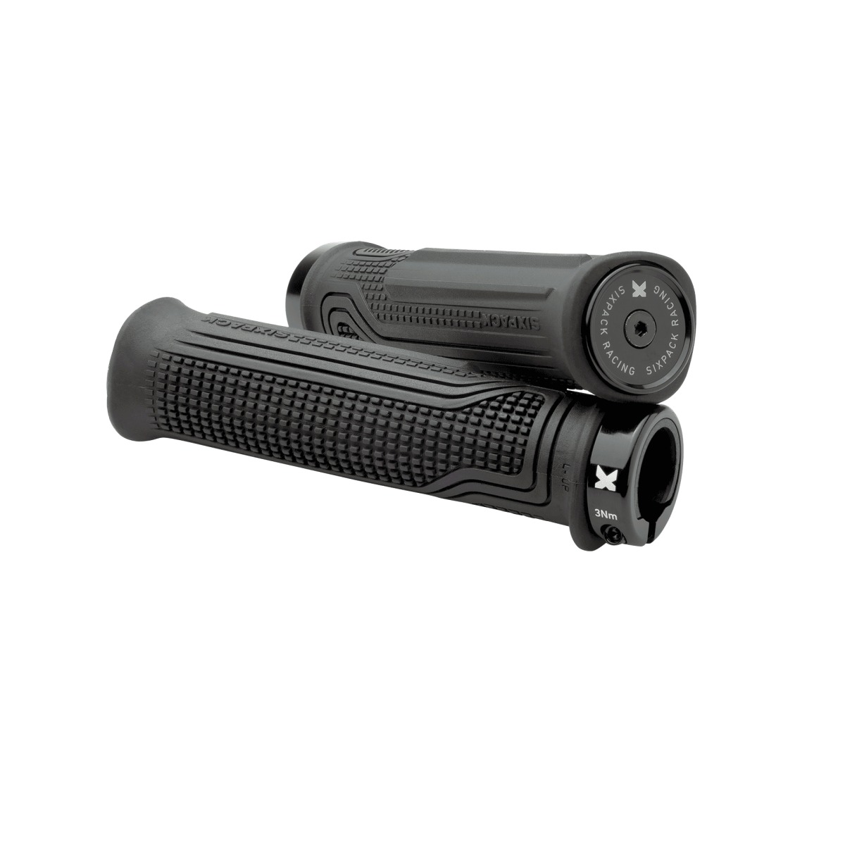 Sixpack Millenium AL Lock-On Fahrradgriffe schwarz
