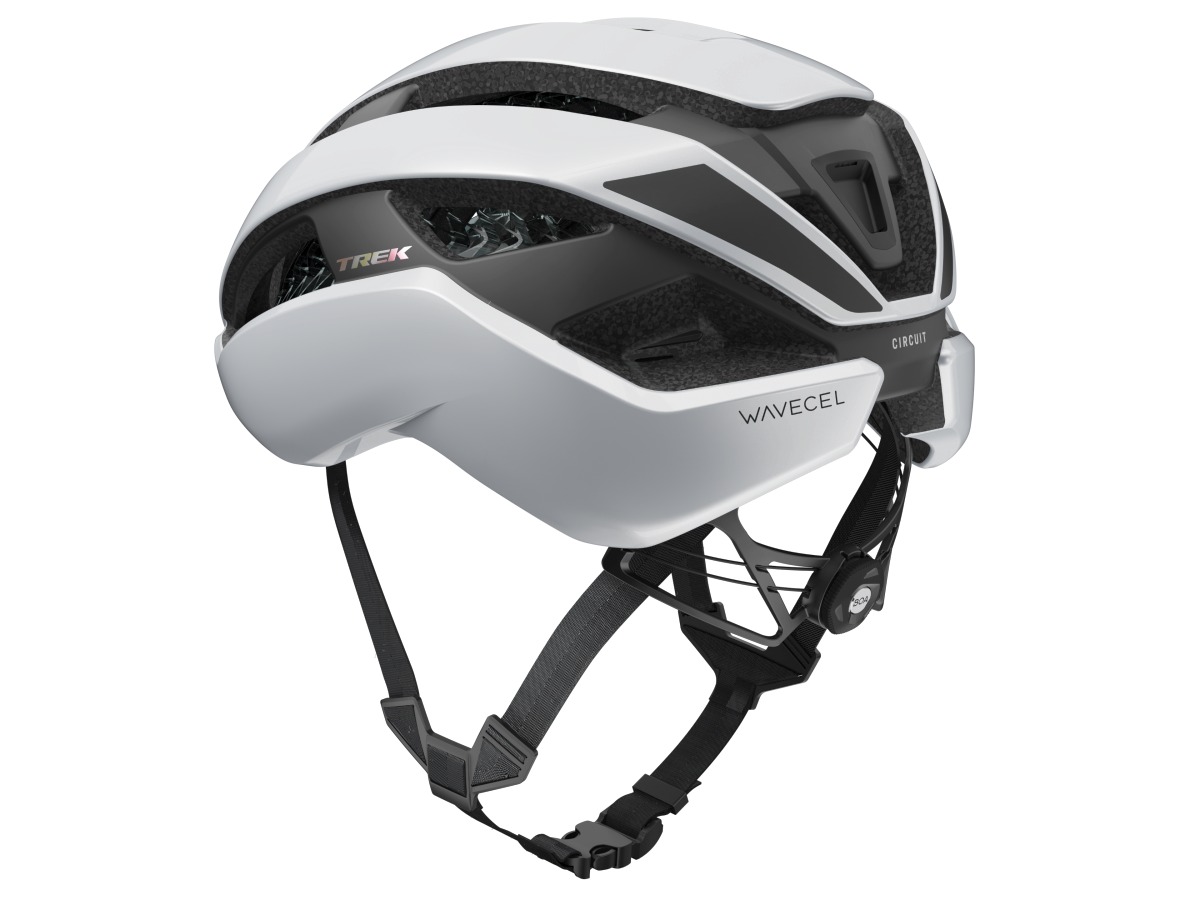 Trek Circuit WaveCel Rennrad Fahrradhelm crystal weiß 2027