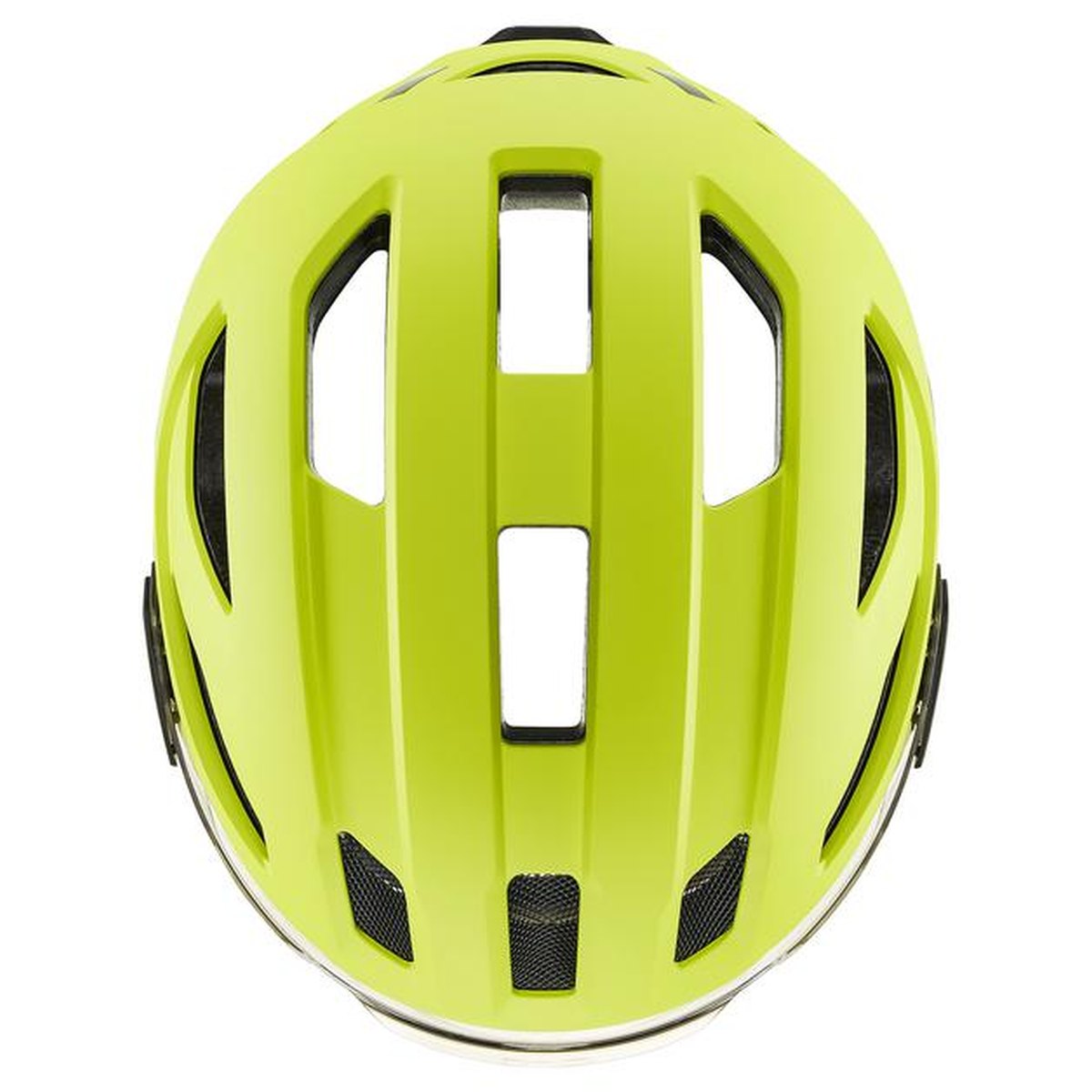 uvex Stride Visor MIPS Fahrrad Helm matt lime gelb 2027