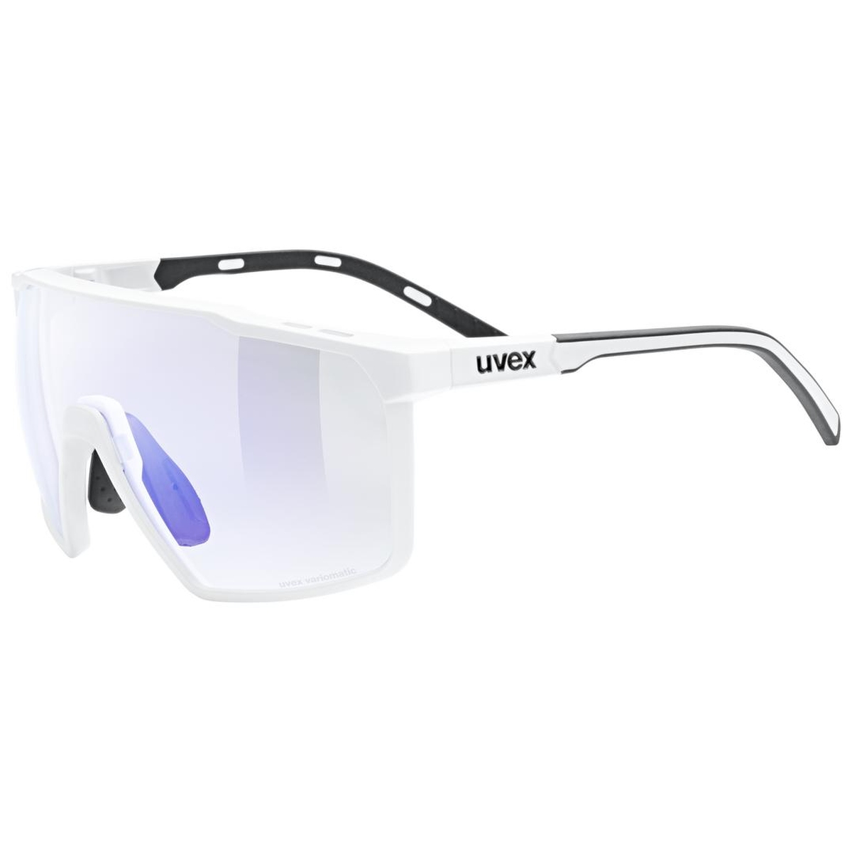 Uvex Mtn Perform Small V Outdoor / Sport Brille matt weißz/litemirror blau