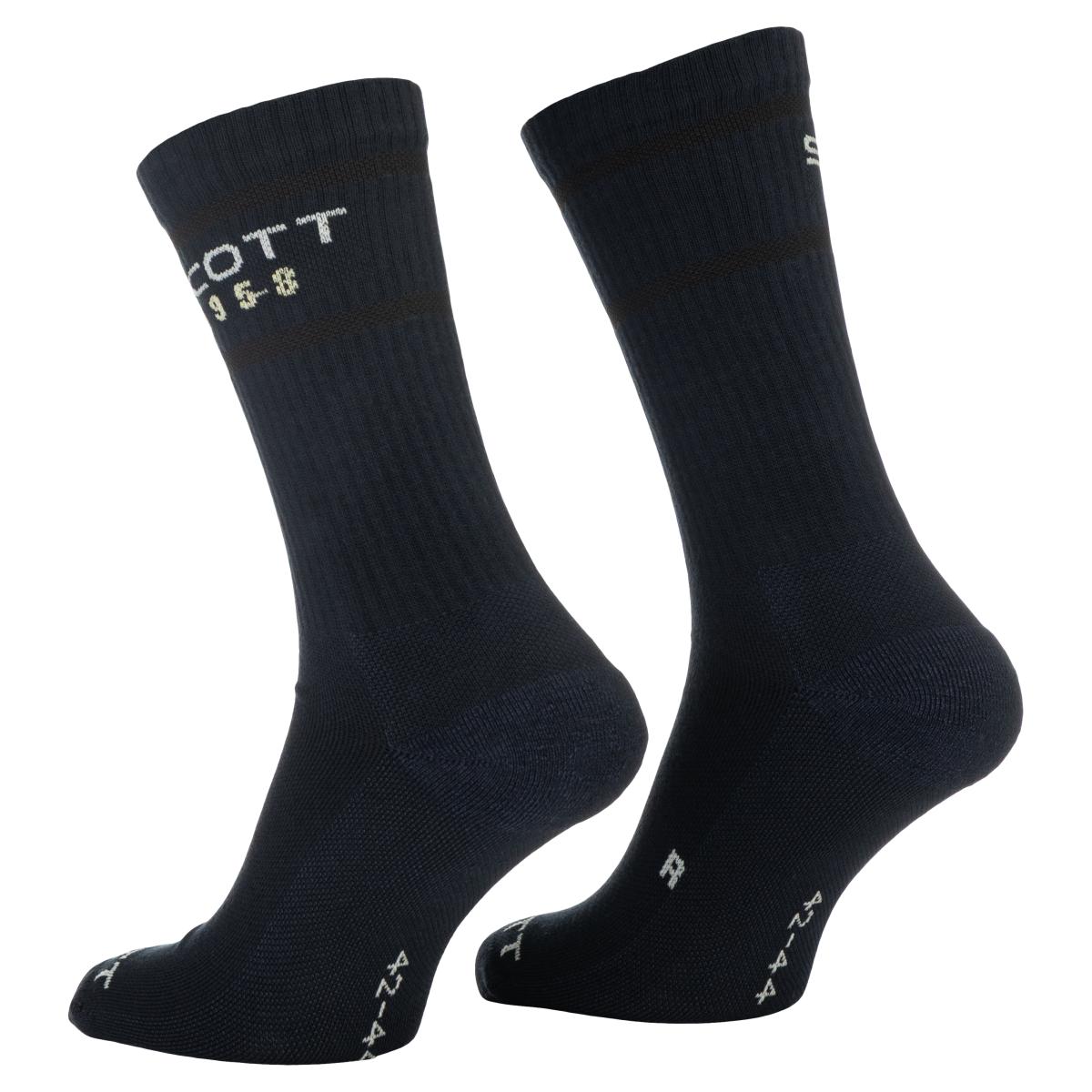 Scott Retro Casual Crew 3er Pack Fahrradsocken blau 2026