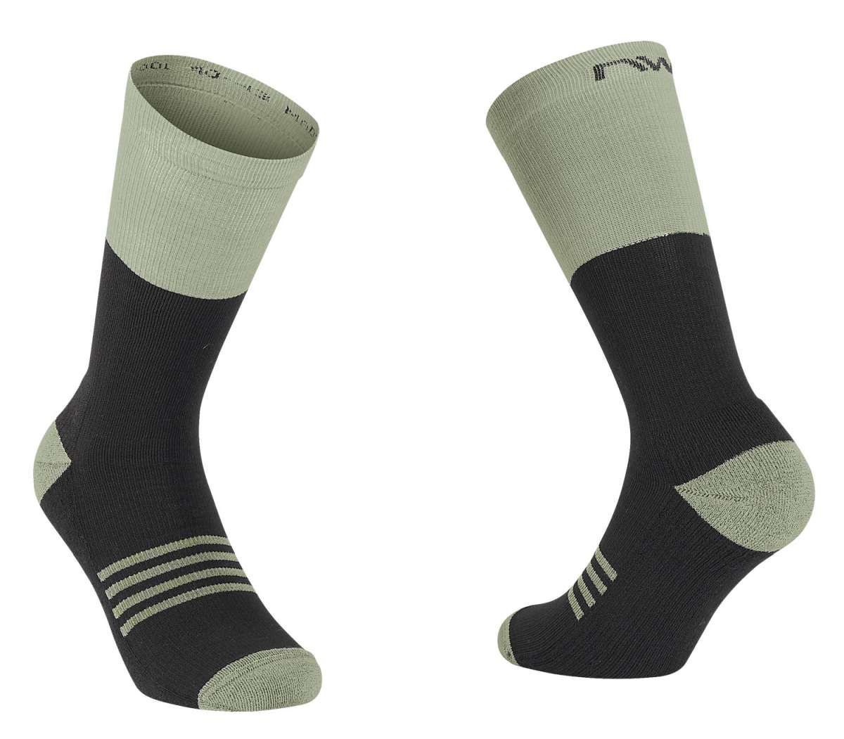 Northwave Extreme Pro High Winter Fahrrad Socken schwarz/grün 2026
