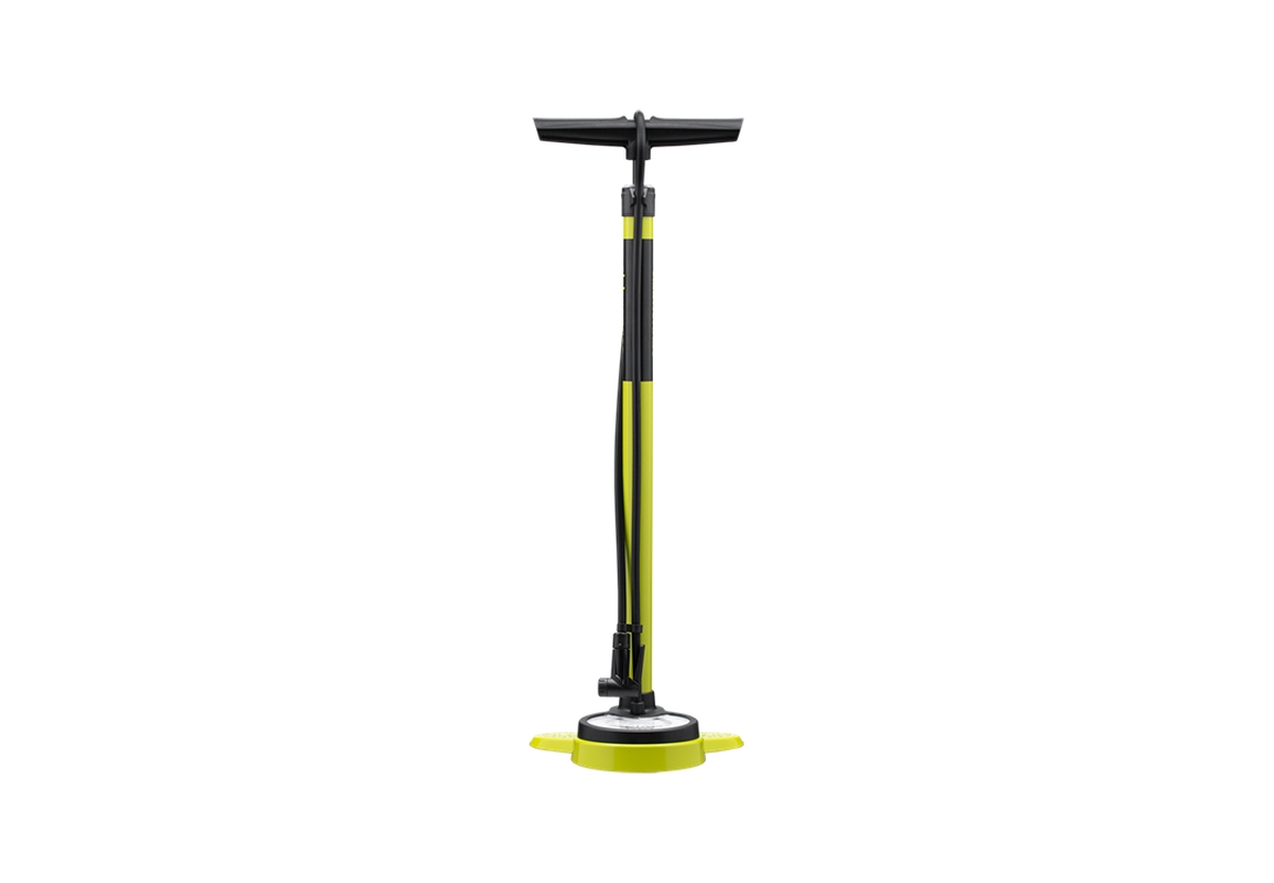 Cannondale Essential Fahrrad Standpumpe gelb