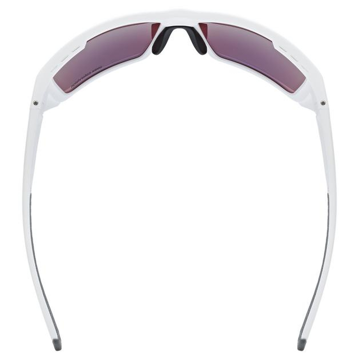 Uvex Mtn Venture CV Outdoor / Bergsport Brille matt weiß/mirror gelb