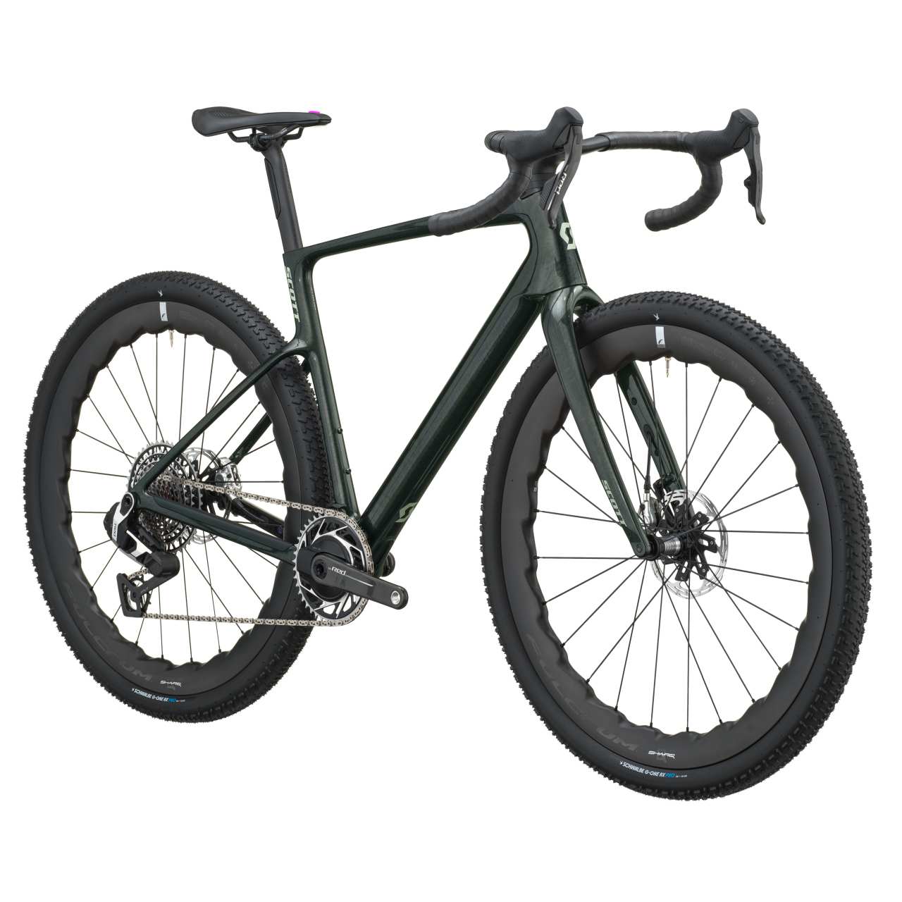Scott Addict Gravel Premium Carbon Fahrrad watery grün 2027