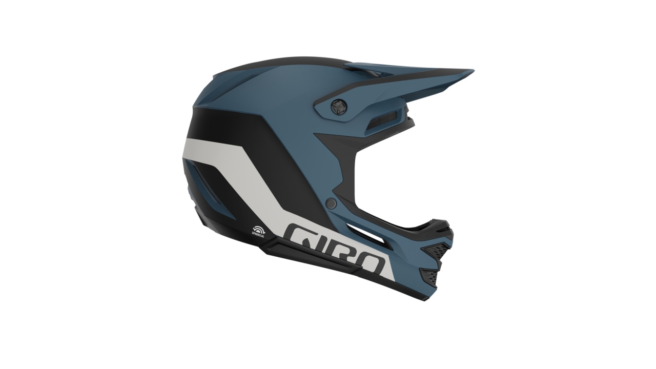 Giro Insurgent Shperical MIPS DH Fahrrad Helm matt blau/schwarz 2025