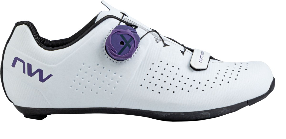 Northwave Storm Carbon Damen Rennrad Fahrrad Schuhe weiß/lila 2026
