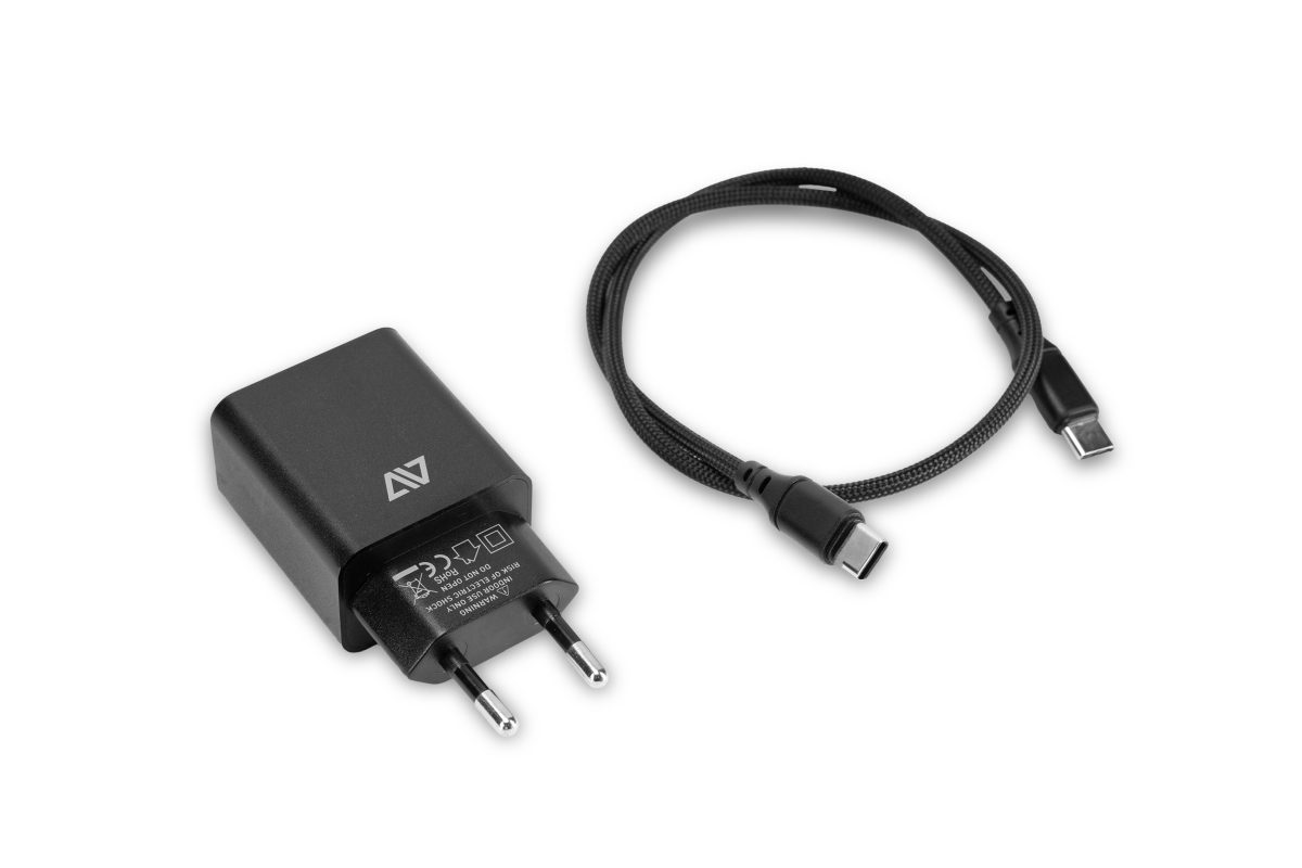 Acid USB C 20W Ladegerät schwarz