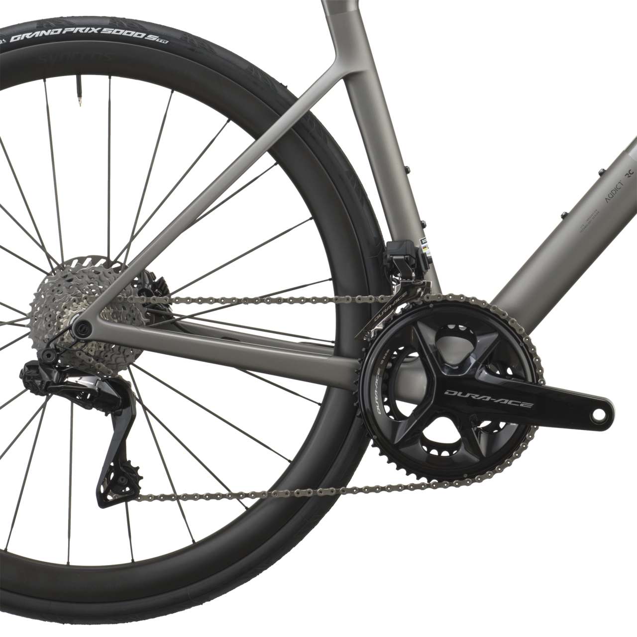 Scott Addict RC Pro Carbon Rennrad tungsten grau 2027