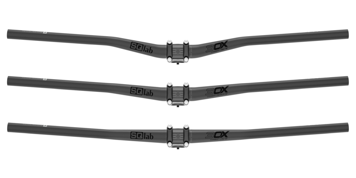 SQlab 3OX 12 Carbon MTB Gravity E-Bike Fahrrad Lenker 31.8mm / 780mm schwarz