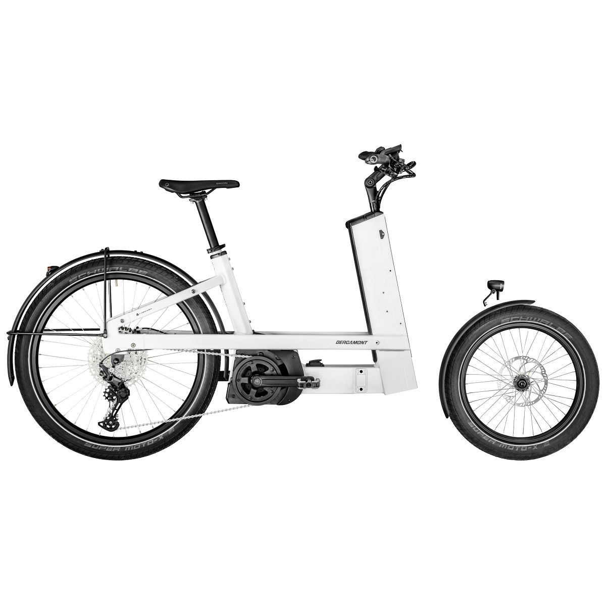Bergamont E-Cargoville LJ Edition Custom Pedelec E-Bike Lastenrad weiß/schwarz 2021