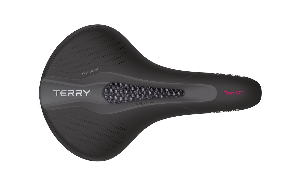 Terry Figura GTC Gel Women Comfort Damen Fahrrad Sattel schwarz