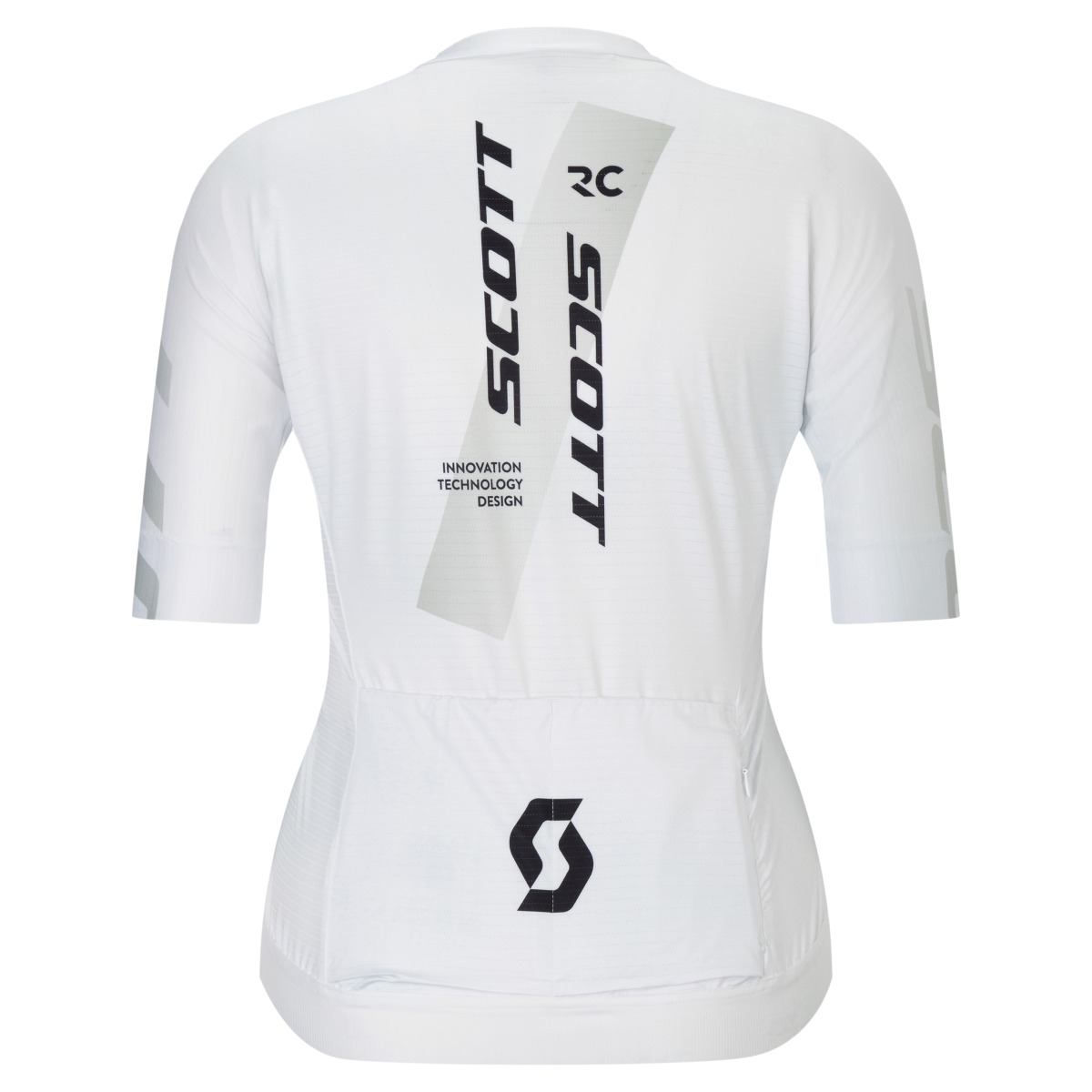 Scott RC Pro Damen Fahrradtrikot kurzarm weiß/grau 2026