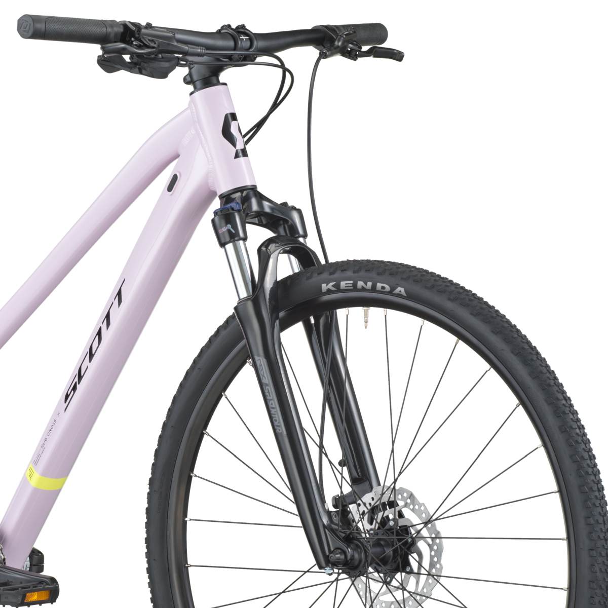 Scott Sub Cross 10 Slope Trekking Fahrrad violet pink 2027