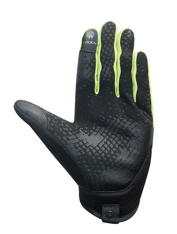Chiba Maverick Fahrrad Handschuhe lang blau/gelb 2027