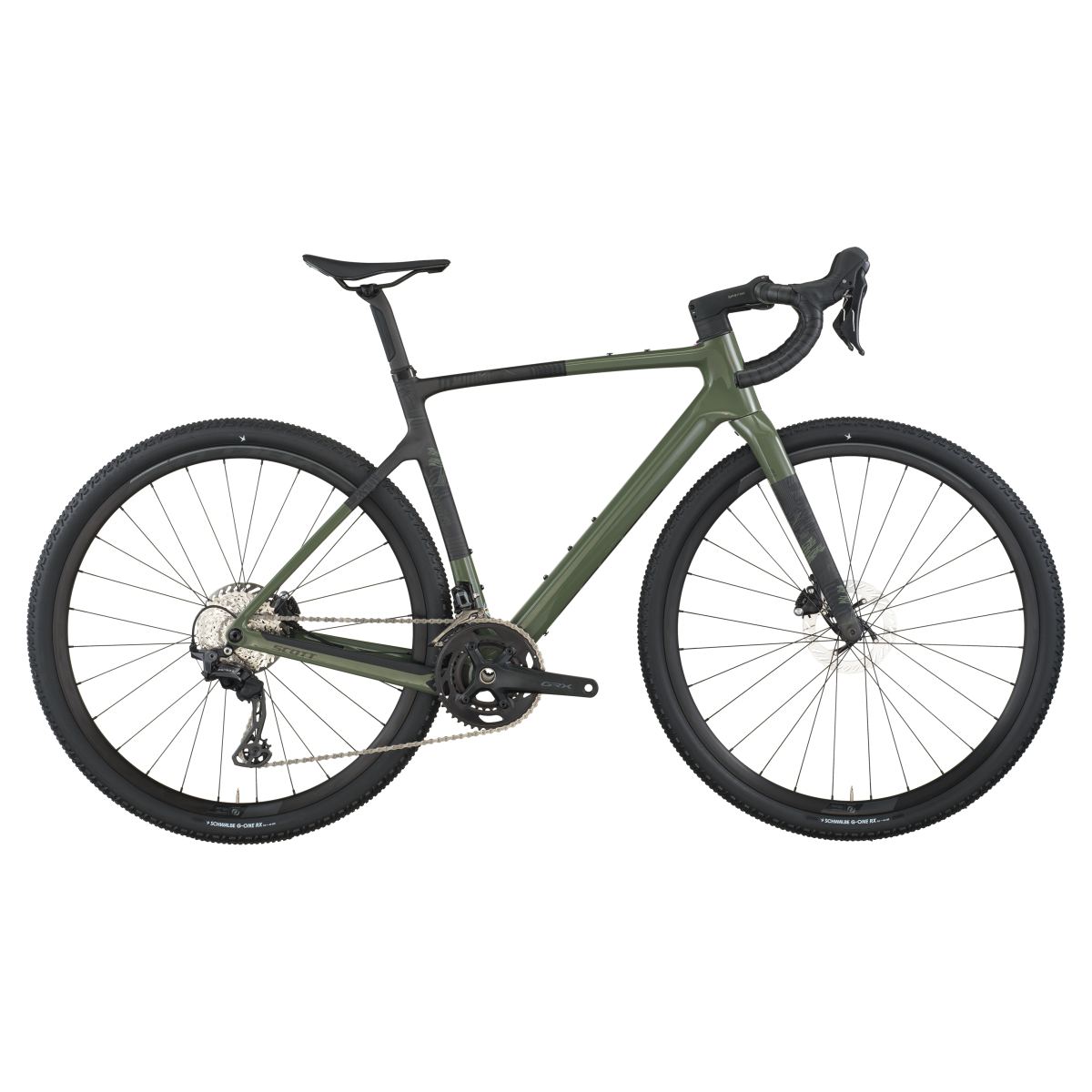 Scott Addict Gravel 40 Carbon Fahrrad wenge grün 2026