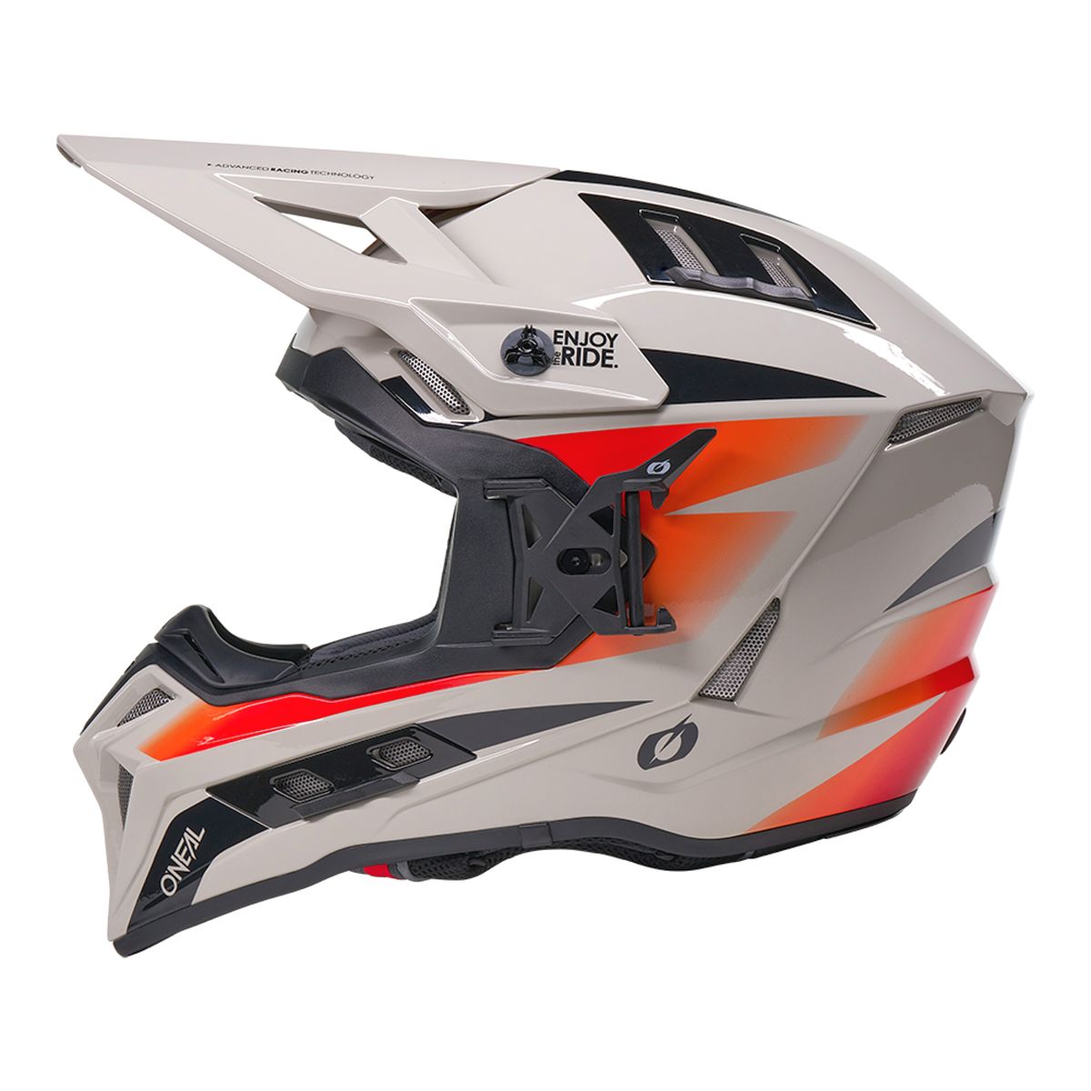 O'Neal EX SRS Magma Motocross Enduro MTB Helm grau/orange 2027