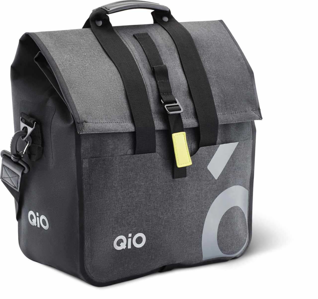 Qio Pina Klickfix Fahrrad Front Gepäckträgertasche schwarz