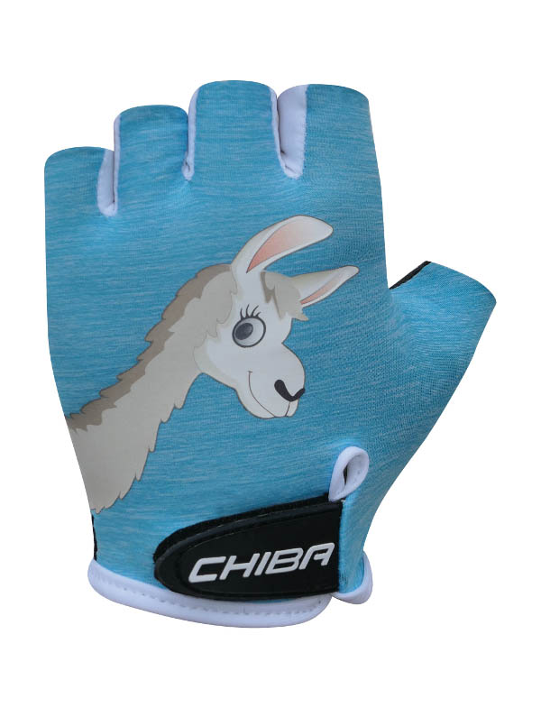 Chiba Cool Kids Kinder Fahrrad Handschuhe kurz türkis blau 2027