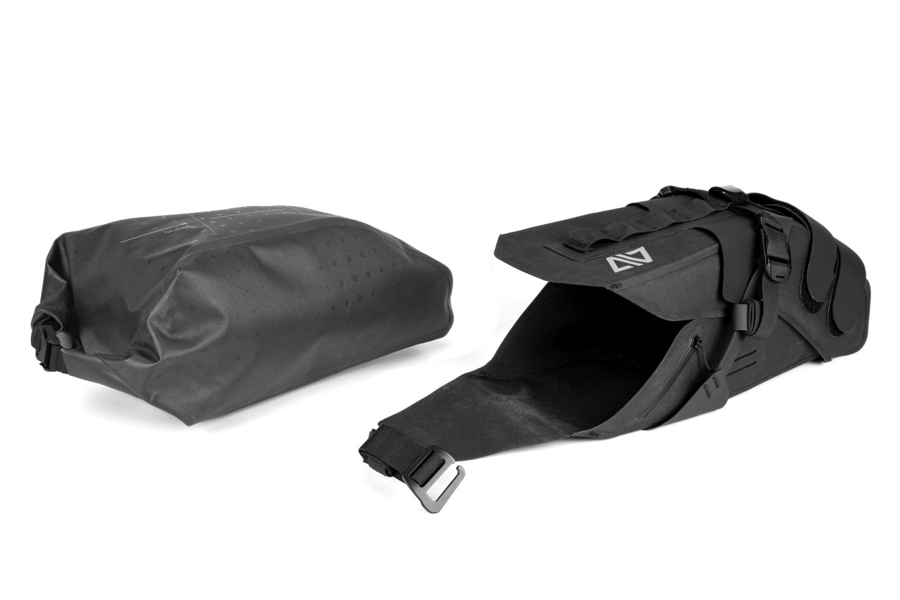 Acid Pack Pro 11 Bikepacker Fahrrad Satteltasche schwarz