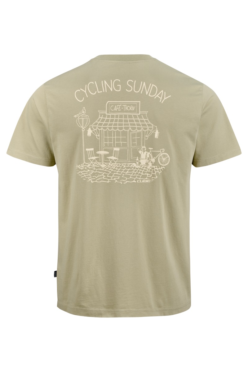 Cube Organic Sunday Freizeit T-Shirt sage grün 2026