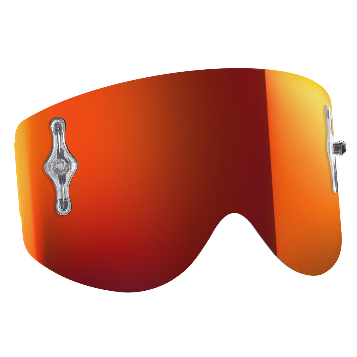 Scott Goggle Single Works Ersatzscheibe für 80's orange chrom afc