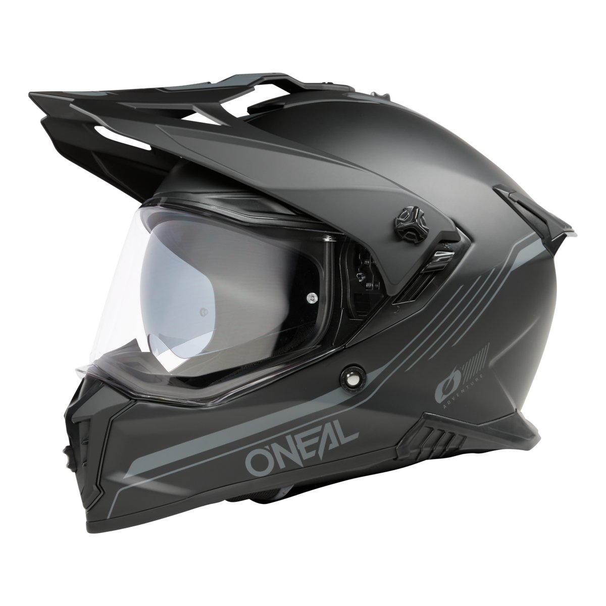 O'Neal A Series Solid Motorrad Helm schwarz 2025 Oneal