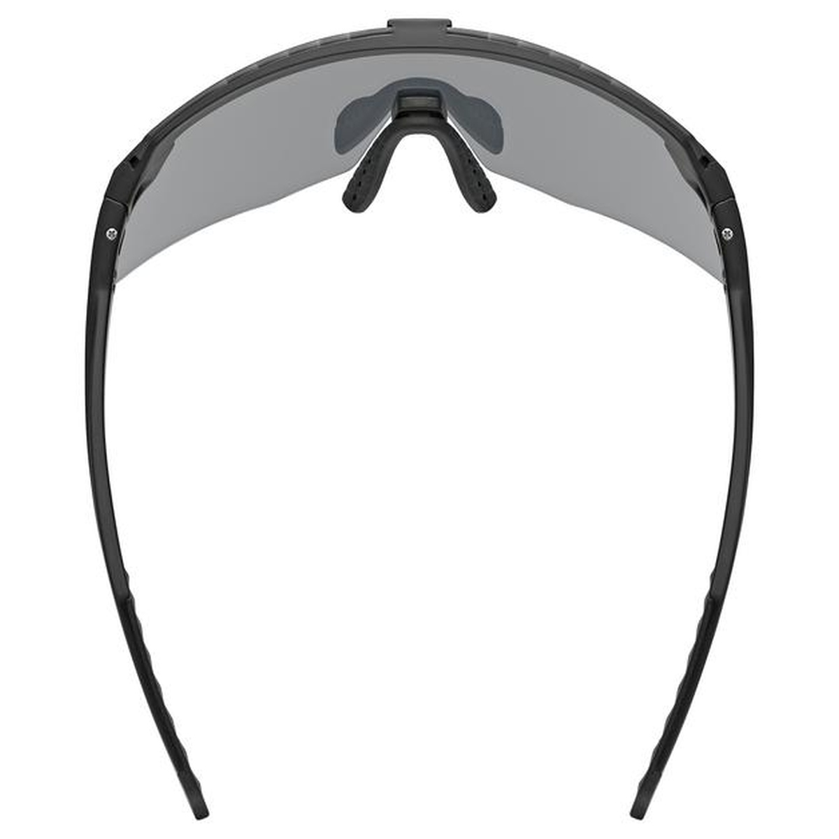 uvex Pace Stage S Fahrrad / Sport Brille matt schwarz/mirror silberfarben 2027