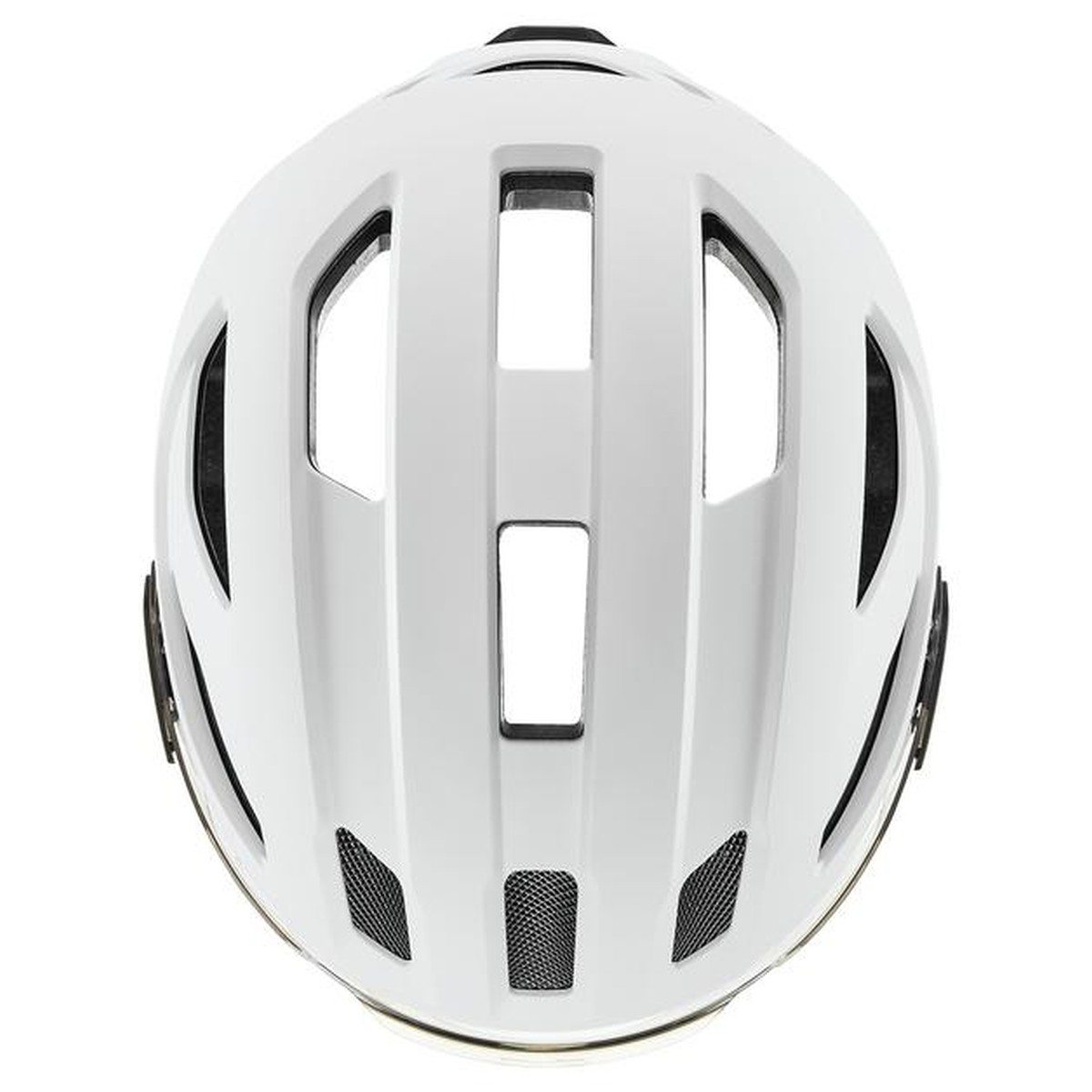 uvex Stride Visor Fahrrad Helm matt weiß 2027