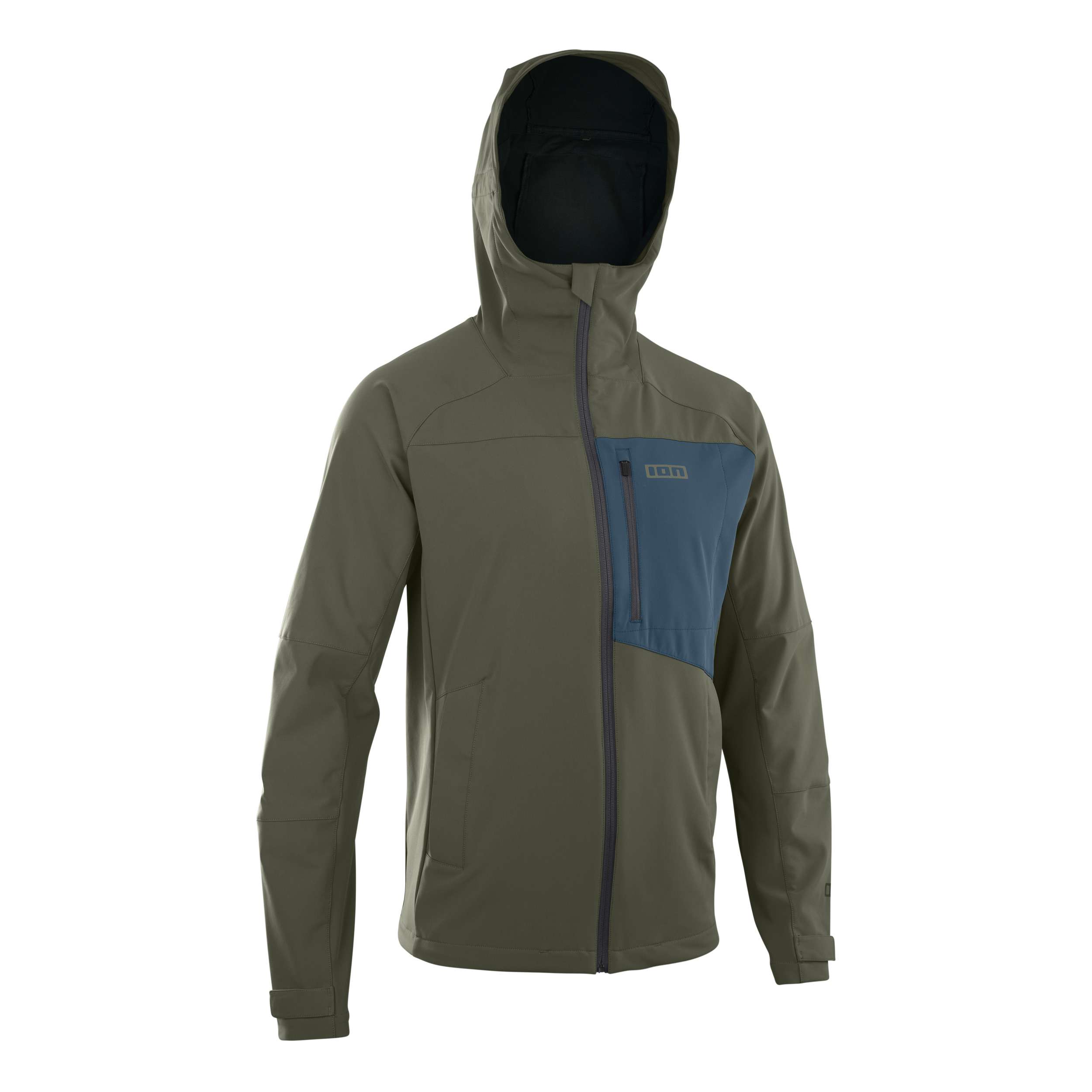 Ion Shelter 2L Softshell Fahrrad Wind / Regenjacke dusty grün 2024
