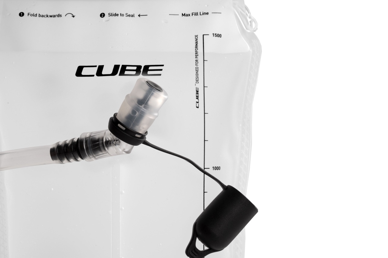 Cube Trinkblase 1.5 Liter transparent