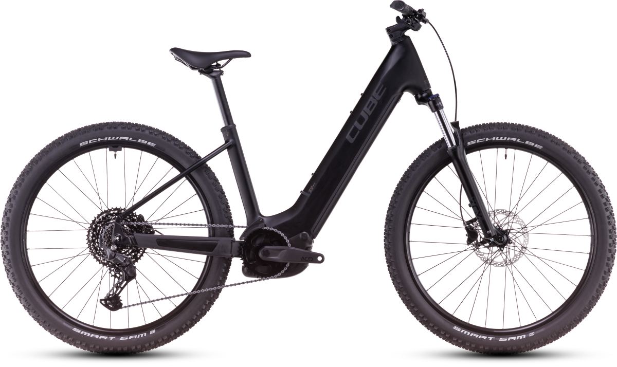 Cube Reaction Hybrid One 800 27.5'' / 29'' Easy Entry E-Bike MTB Pedelec schwarz 2025