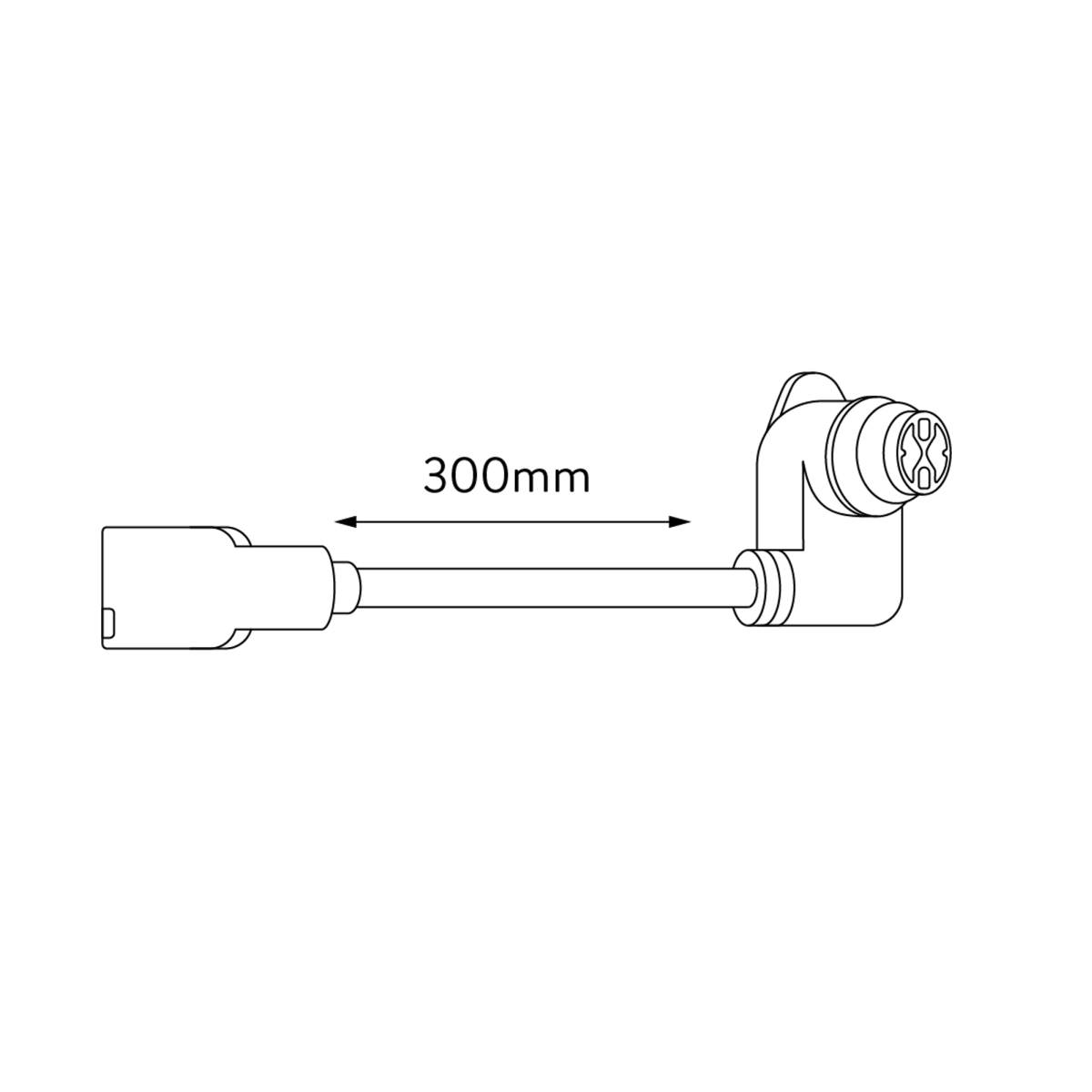 Scott eR TQ Range extender cable V05 Fastlande schwarz
