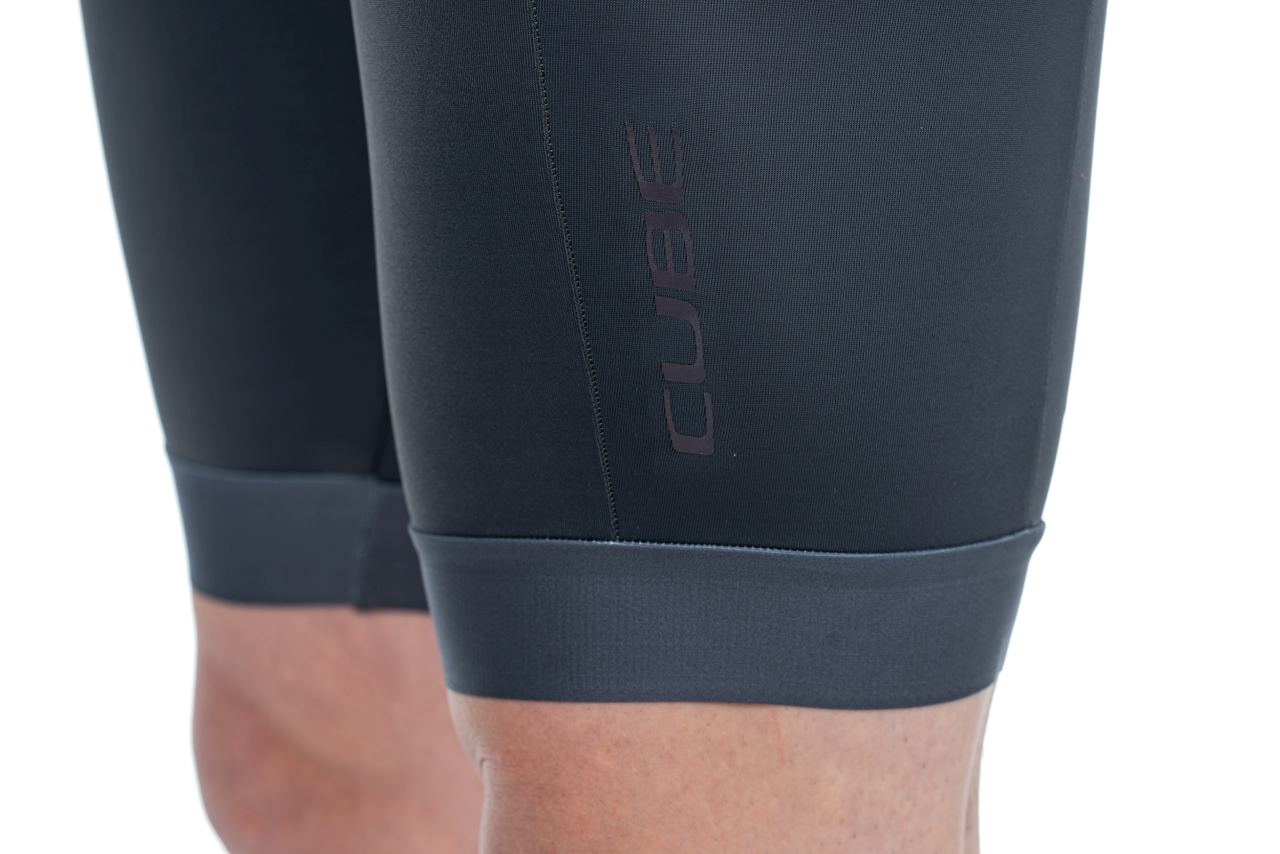 Cube Blackline Fahrrad Trägerhose kurz grau 2023