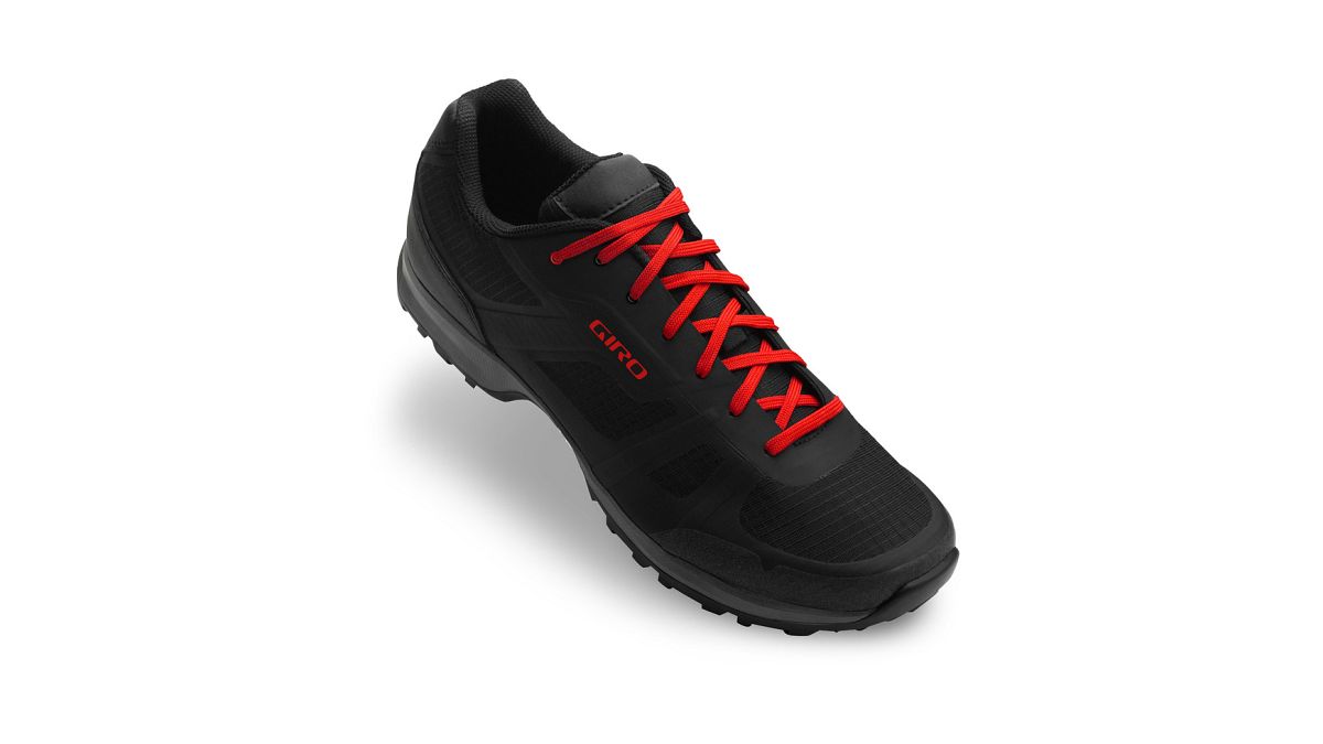 Giro Gauge Trekking Fahrrad Schuhe schwarz/rot 2025