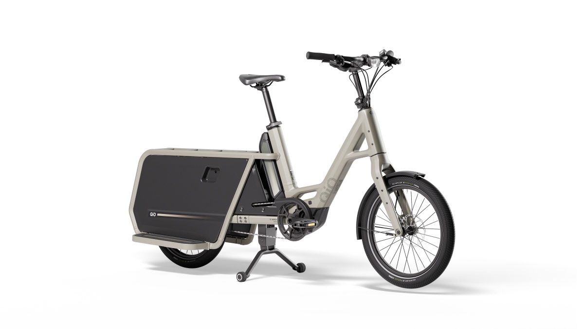 QIO Long P9 20'' E-Bike Pedelec Lastenrad lunar white 2026