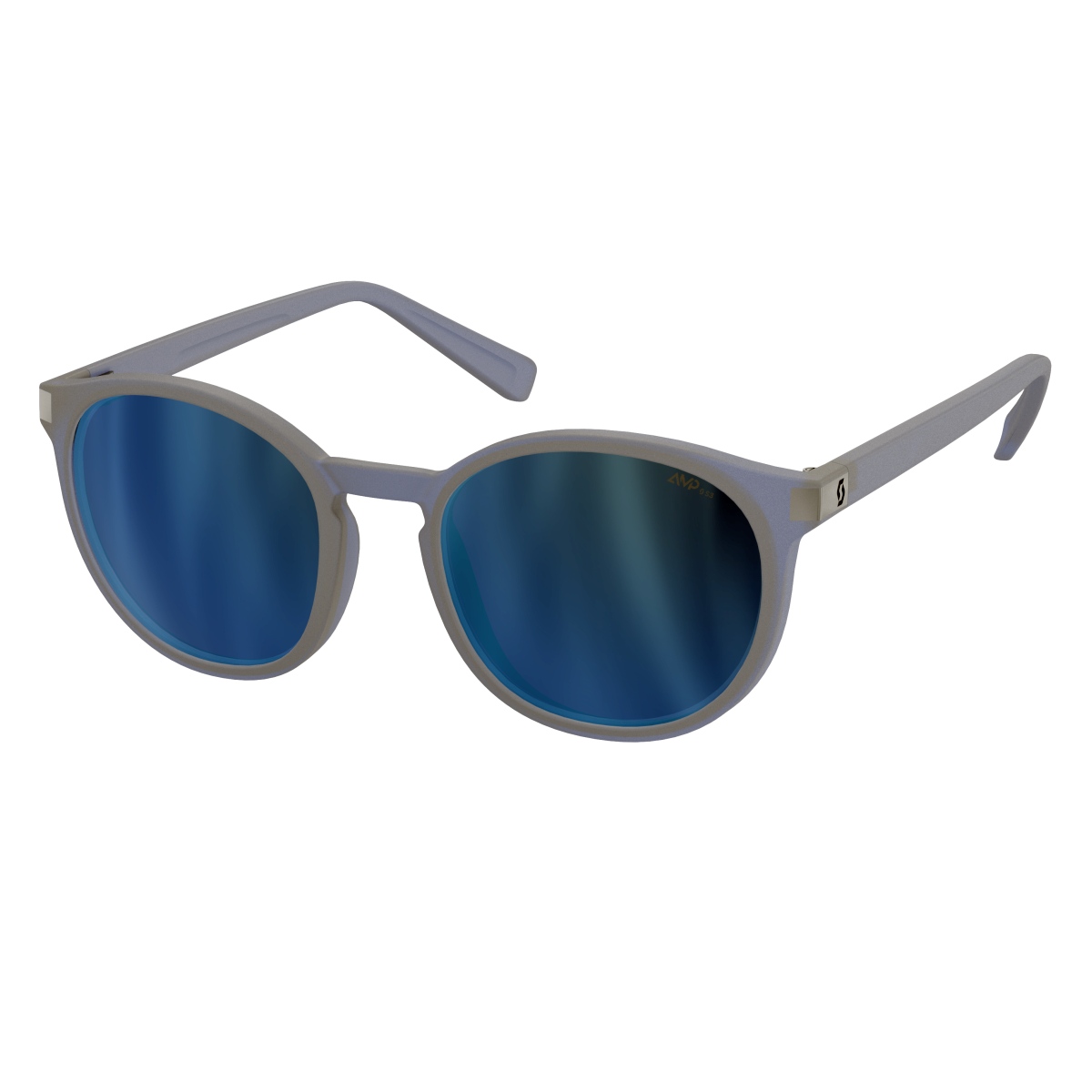 Scott Riff Freizeit Sonnenbrille mist blau/AMP beryl blau chrome S3