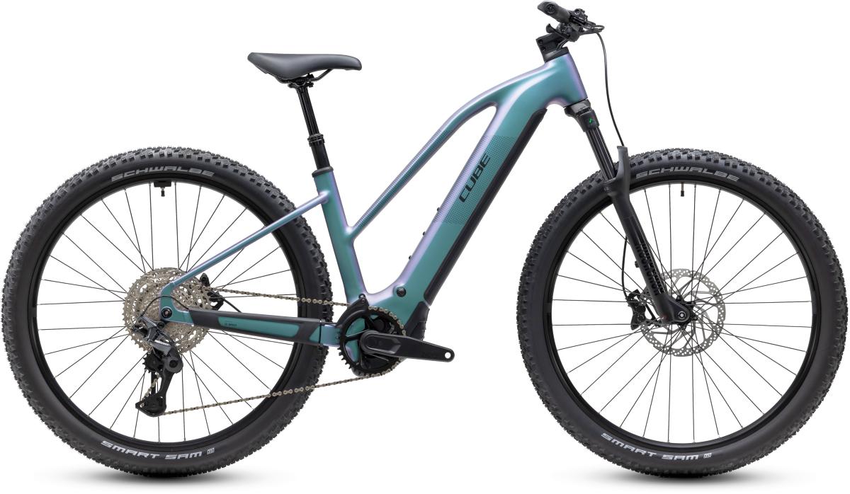 Cube Reaction Hybrid Pro 800 27.5'' / 29'' Trapeze E-Bike MTB Pedelec polarlight/black 2027