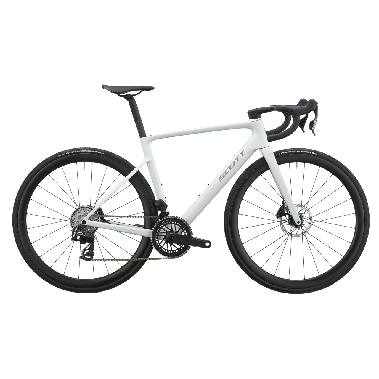 Scott Addict RC Team Carbon Rennrad rainbow weiß 2027