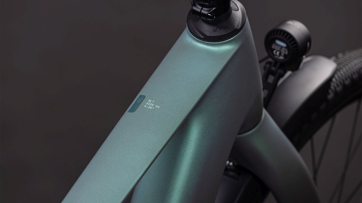 Cube Kathmandu Hybrid C:62 SLT 400X 28'' Carbon E-Bike Trekking Pedelec seafoam/chrome 2026