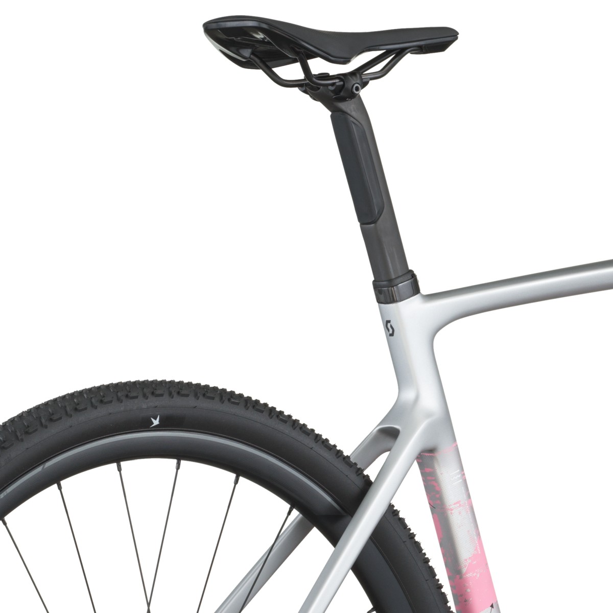 Scott Addict Gravel 30 Carbon Fahrrad grau/rosa 2026