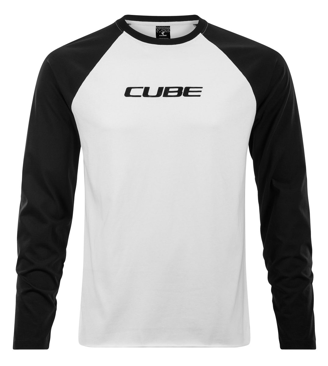 Cube Organic Freizeit Shirt Longsleeve schwarz/weiß 2027