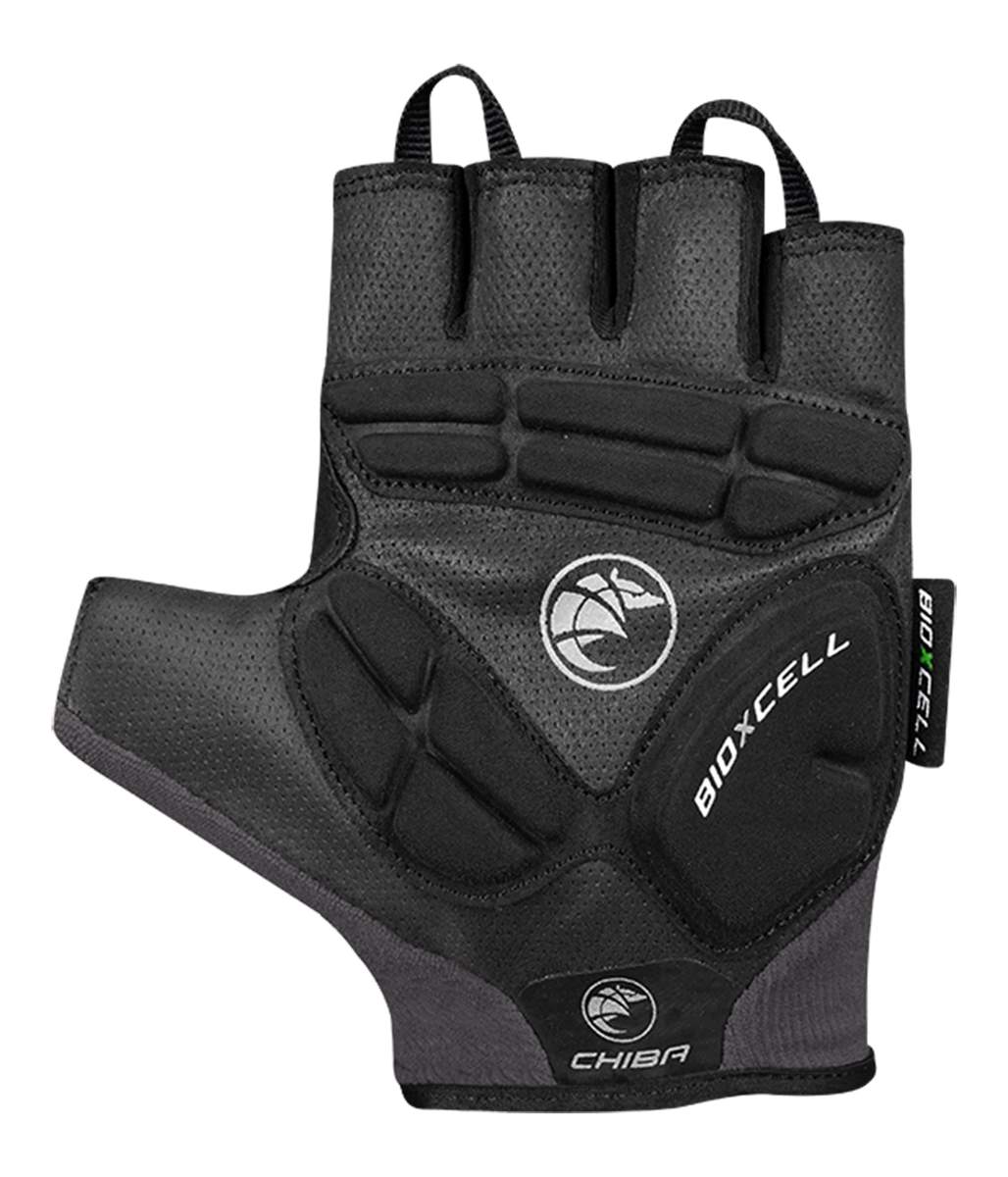 Chiba BioXCell Comfort Fahrradhandschuhe kurz grau 2027