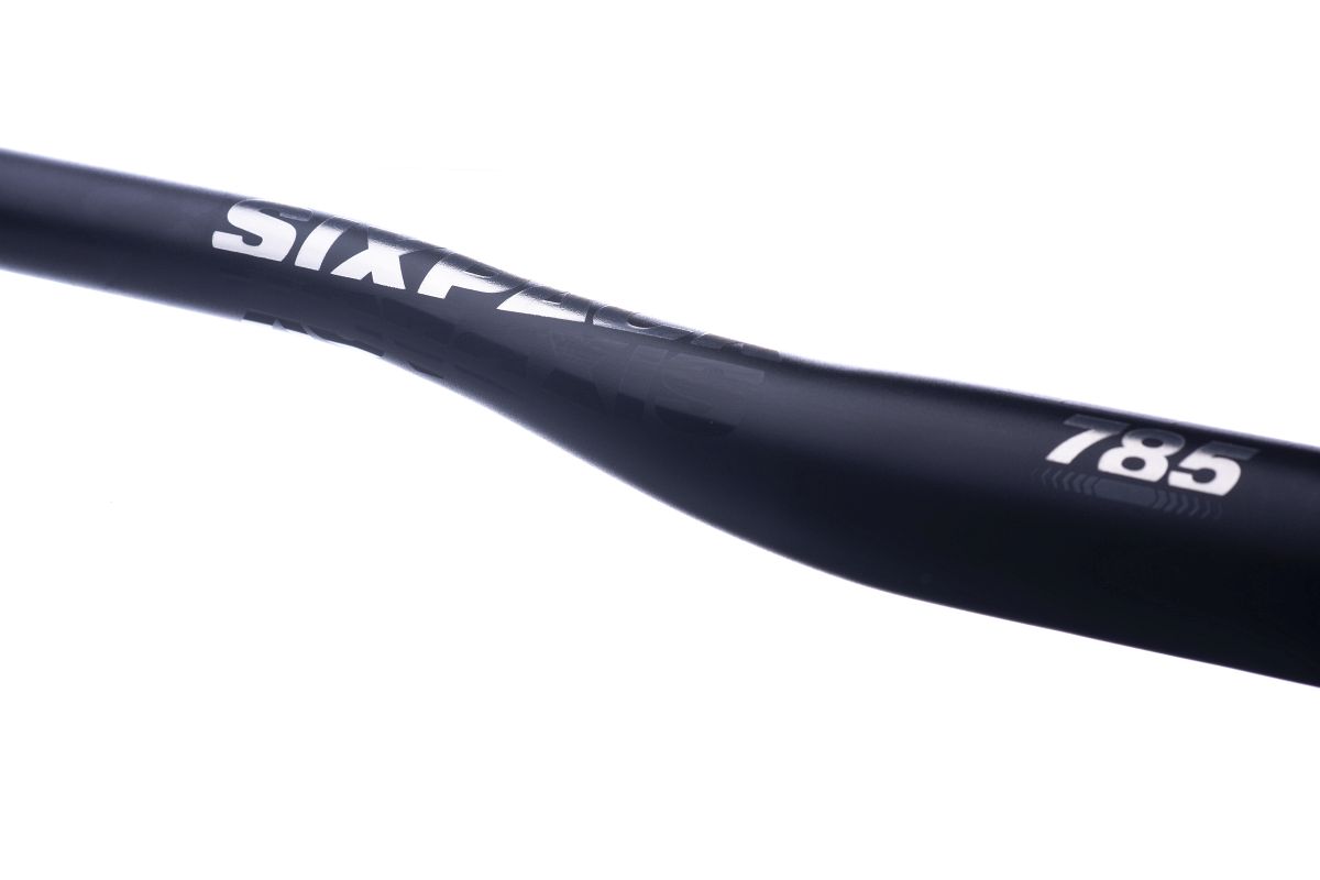 Sixpack Vertic Fahrrad Lenker 785mm x 31.8mm / 35mm schwarz/grau